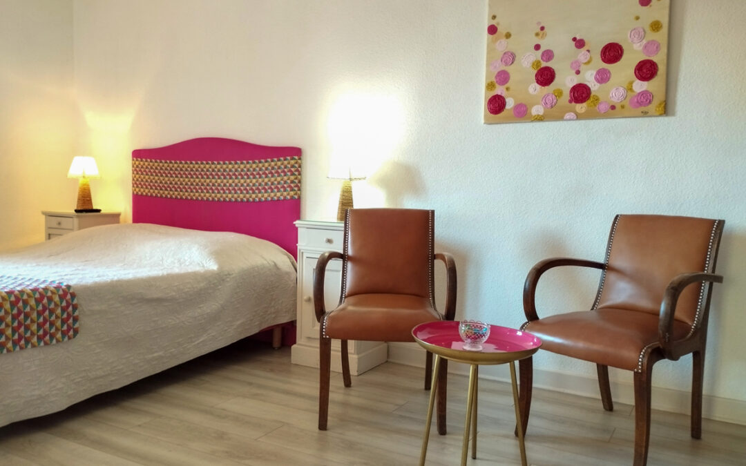 Chambre fuchsia